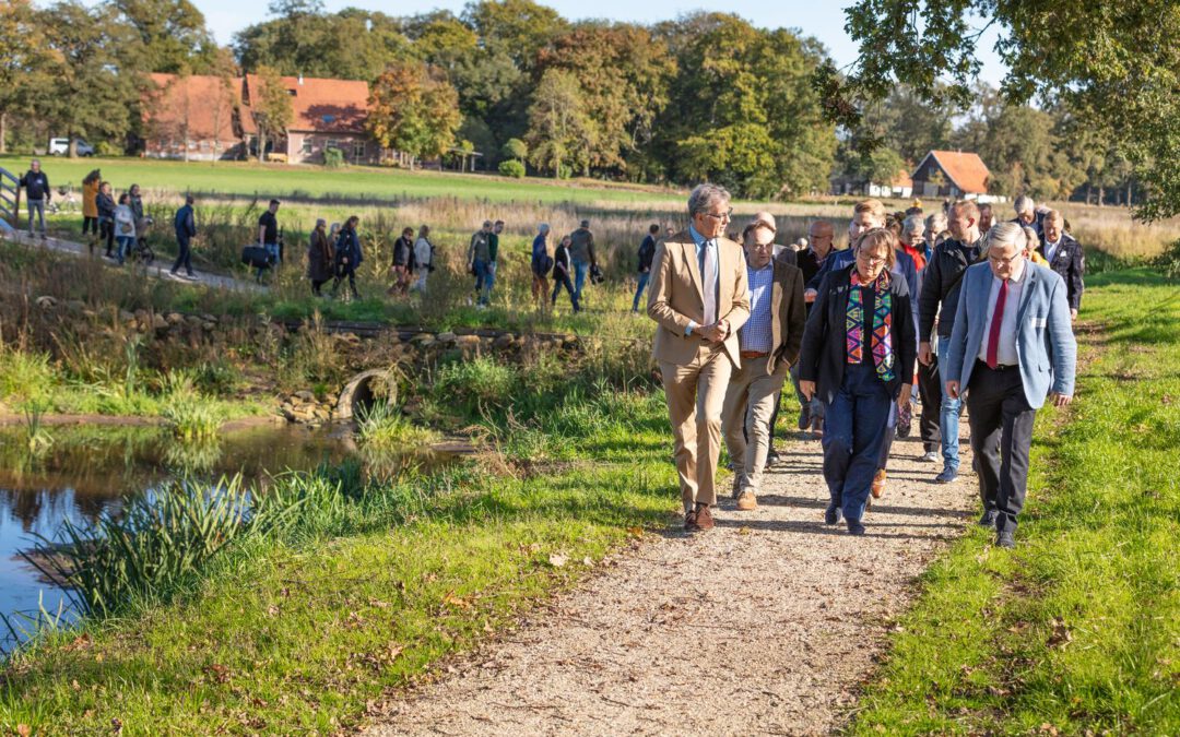 Opening project Dinkel-Zuid – Waterschap Vechtstromen